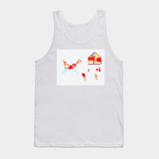 Unicorn at Home Tank Top